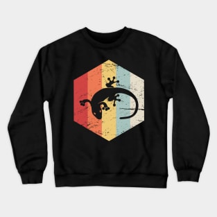 Retro Vintage Pet Gecko Icon Crewneck Sweatshirt